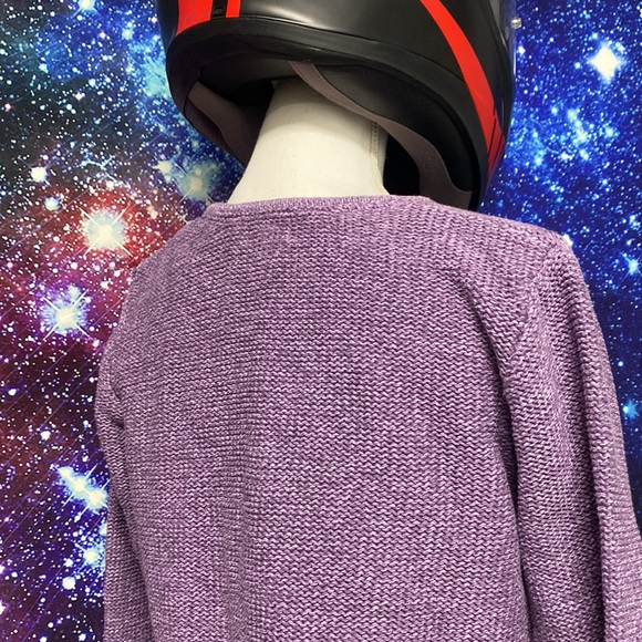 LL Bean | M | Lavender Wool Sweater - Picture 6 of 10